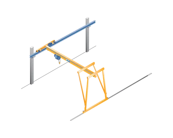 Single Girder Semi-Goliath Crane