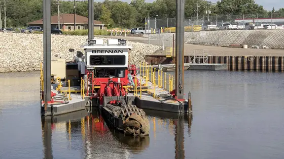 Hull Pump Swinging Ladder Dredge