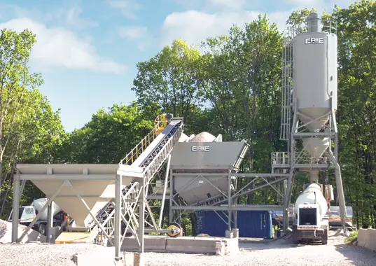 MCG-11T Mobile Combo Gravity Transit Mix Plant