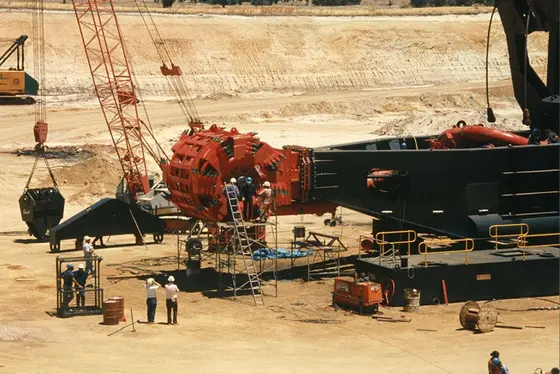 Wheel Dragon Bucketwheel Dredge